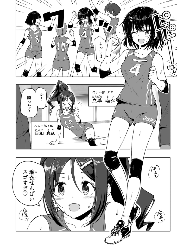 Seikan Massage ni Hamatte shimatta Volley-bu Joshi no Hanashi ~Zenpen~