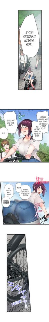 Bike Delivery Girl, Cumming To Your Door! | Jitensha Haitatsuin , Gaman Dekizu soto de Icchaimashita...