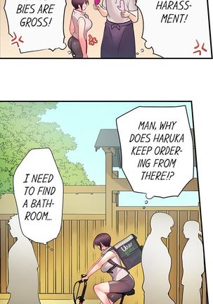 Bike Delivery Girl, Cumming To Your Door! | Jitensha Haitatsuin , Gaman Dekizu soto de Icchaimashita... - Page 8