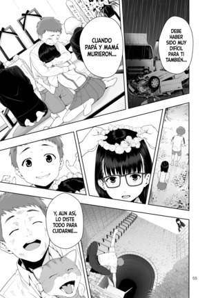 RAIN -Kokuhaku shite Kita no wa Imouto datta- | LLUVIA ~La que se me confesó fue mi hermana~ - Page 55