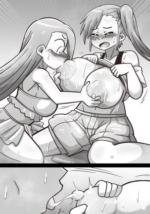 Futanari Iorin ga Mami no Oppai o Tannou suru Manga Page #30