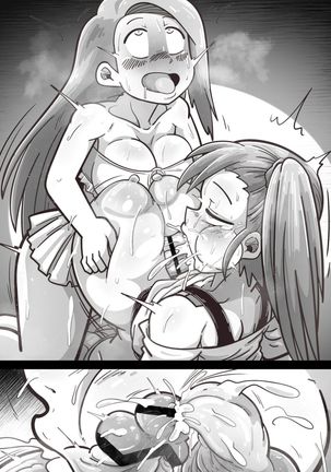 Futanari Iorin ga Mami no Oppai o Tannou suru Manga Page #37