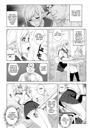 Tenkousei JK Elf 2 -Kegasareta Konyaku no Akashi-  {doujins.com} - Page 15