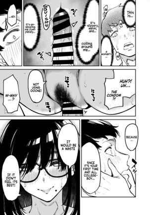 Otonari no Darashina Onee-san ni Nagusamerareru Hanashi | Comforted by the Sloppy Girl Next Door - Page 31