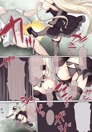 [b-qoon (Salt Club)] Fushigi no Kuni no Arichu (Goth & Ama) Lolishiki Yoga Training!? [Chinese] Page #38