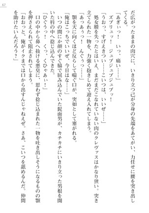 性隷姦長ナナリー　淫獄の捕虜収容所 - Page 67