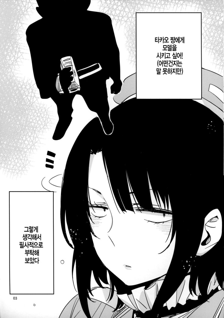 Sanzen Sekai no Karasu wo koroshi Takao ni Model wo tanomitai...