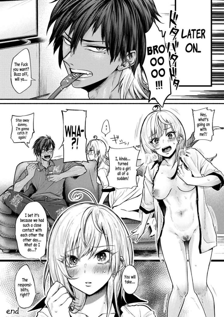 TSF Virus Monogatari. ~Kurosaki Kyoudai Hen~ | A Genderswap Virus Story ~Kurosaki Brothers Case~