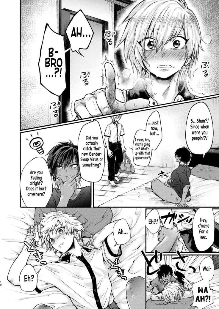 TSF Virus Monogatari. ~Kurosaki Kyoudai Hen~ | A Genderswap Virus Story ~Kurosaki Brothers Case~