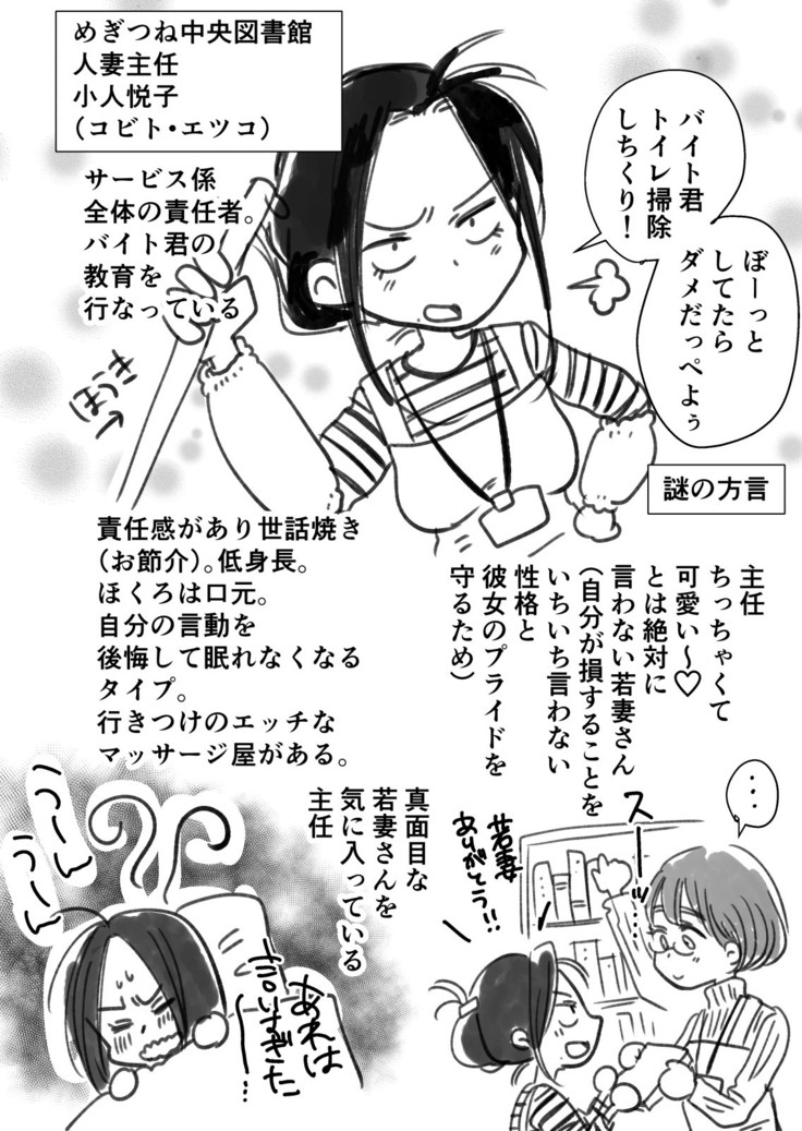 Wakadzuma-san wa yokkyū fuman! Akogareno shisho no wakadzuma-san ga gakusei baito no boku no fudeoroshi o shite kuremashita.