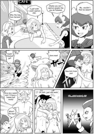 Serena caught in her own poketrap - Page 2