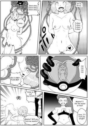 Serena caught in her own poketrap - Page 7