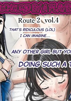 Charao ni Netorare Route 2 Vol.4 | Cuckolded by a playboy Route 2 Vol.4