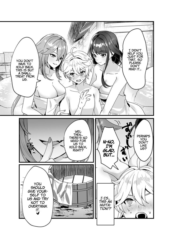 Inazuma Shippori Onsen Kyuuka | A Steamy Hot Spring Vacation in Inazuma