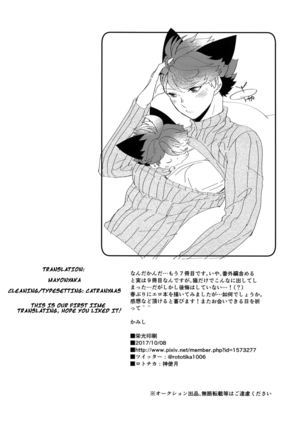 Iwachan no Neko ni Naritai 7 – Haikyuu!! dj Page #37