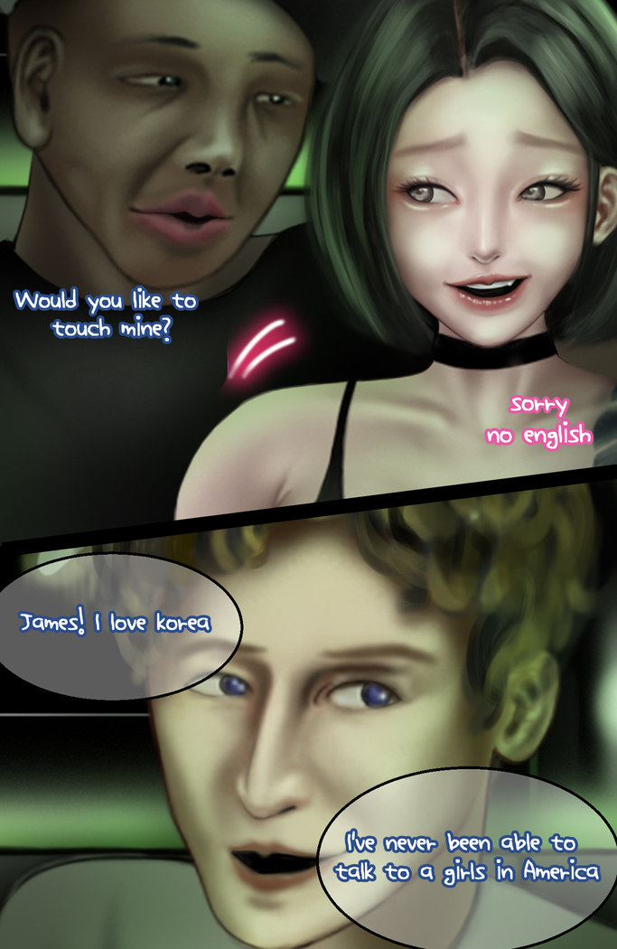 In the club