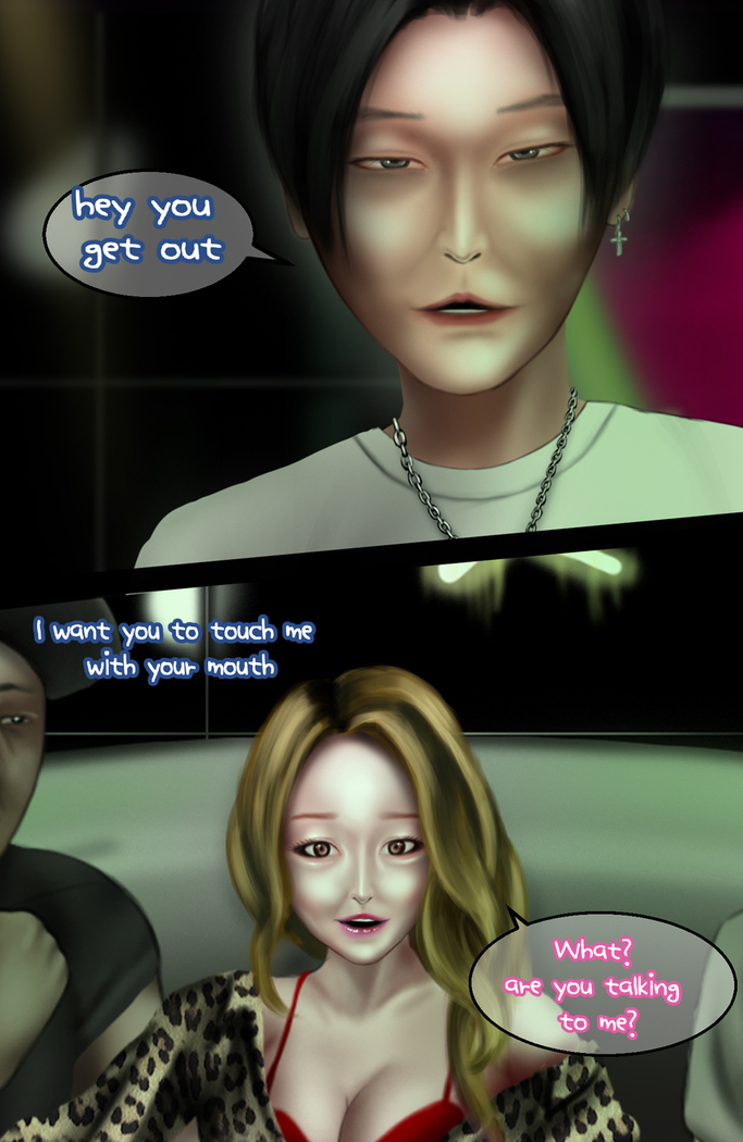 In the club