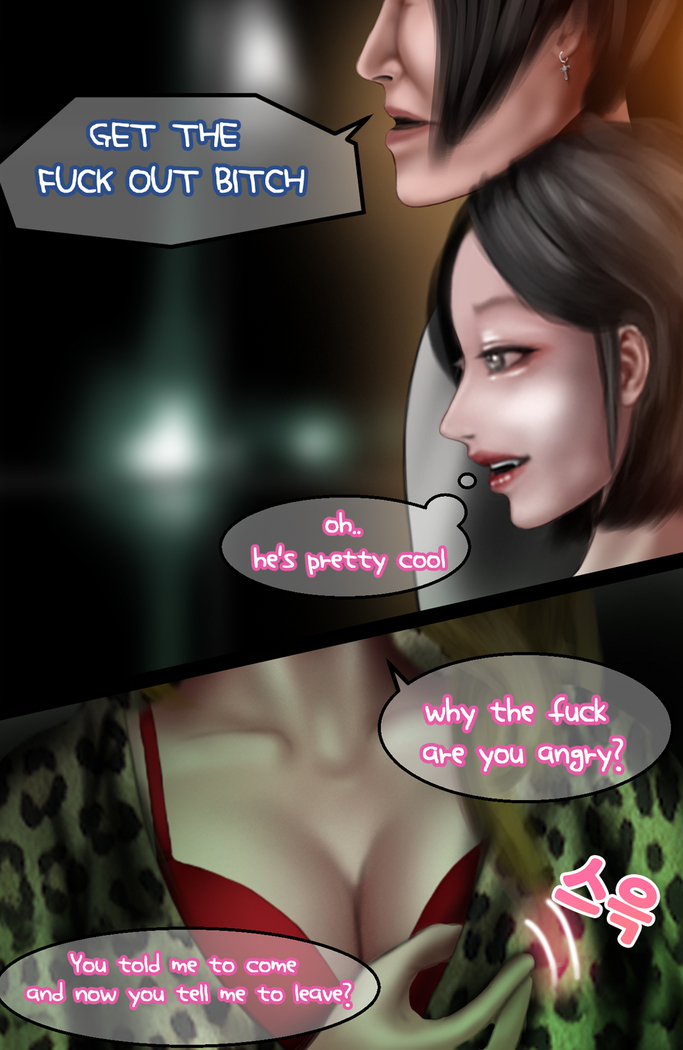 In the club