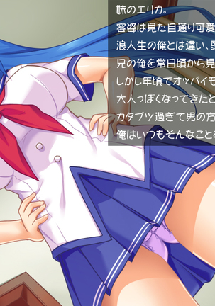 Imouto wa Tadaima Hatsujouchuu 3 ~Erika no Ana wa Futtoi no ga Hairippanashi~ Page #96