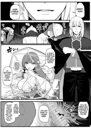 Shikyuu Majo VS Joukyuu Majin | Uterus-Magician VS Senior Demon Page #6