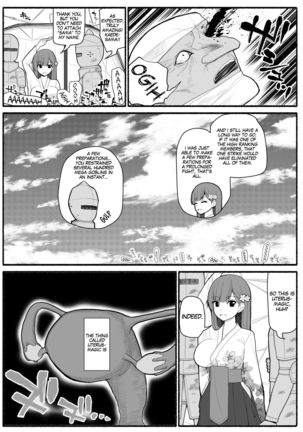 Shikyuu Majo VS Joukyuu Majin | Uterus-Magician VS Senior Demon - Page 4