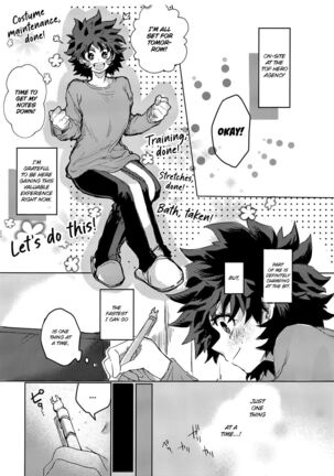 [Kokoro ga Oreteru (Oreta Syashin)] Yamashii Koto wa Nannimo/Absolutely Nothing to Hide (Boku no Hero Academia)english