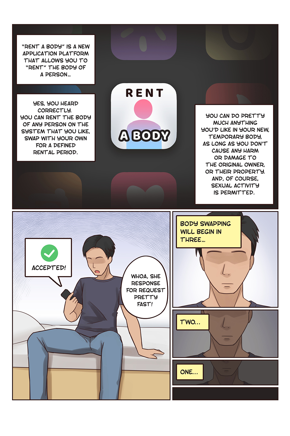 Read Rent A Body online for free | Doujin.sexy