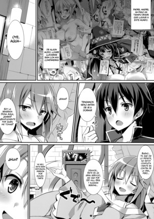 Kono Zannen Sugiru Megami ni Seisai o! | Punishment for this Deplorable Goddess! Page #4