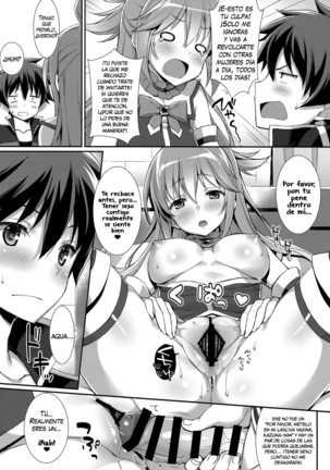 Kono Zannen Sugiru Megami ni Seisai o! | Punishment for this Deplorable Goddess! Page #12