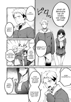 Kyonyuu Motokano o Tomete Agetara Orei ni Shiboritoraremakutta Hanashi. | A Story About How I Let My Busty Ex-Girlfriend Stay Over and Got Milked Dry in Return. - Page 5