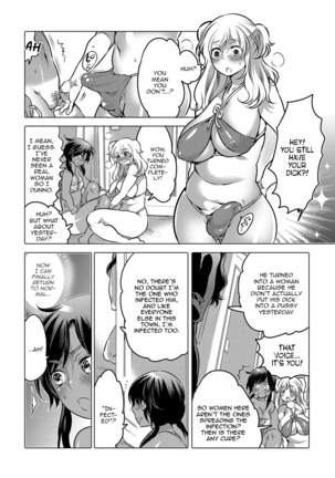 Noroi no Mesuka Kaigan | The Cursed, Female Transformation Beach - Page 8
