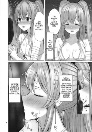 Kiriko to Ichaicha Ecchi Suru Dake no Hon | A book that's all about having lovey dovey sex with Kiriko - Page 4