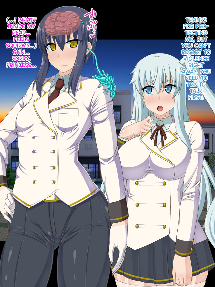 The Story of a girl who got turned into a gross pig's cocksleeve without realizing it ~The Brain Parasite~