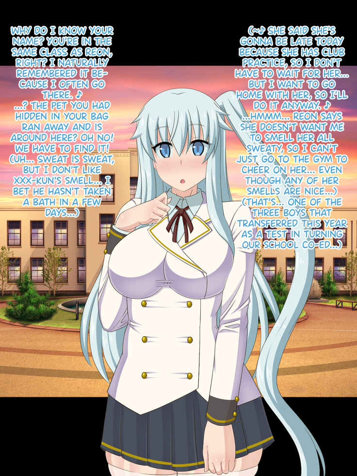The Story of a girl who got turned into a gross pig's cocksleeve without realizing it ~The Brain Parasite~