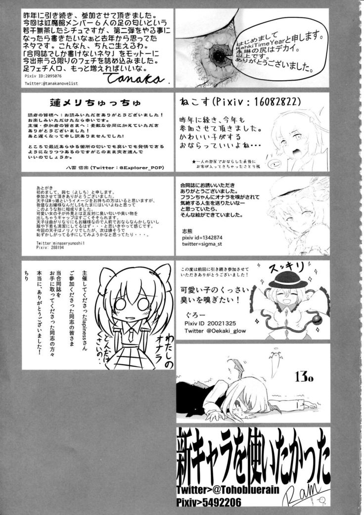 Touhou Nioi Feti Goudoushi ~Shuuki Reitaisai~Yuuga ni Nioe, Otome no Nioi -Border of smell-
