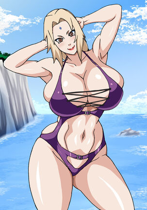 Zoku Tsunade no Insuiyoku | After Tsunade's Obscene Beach Page #39