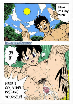 Gohan x Videl English Dubbed *COLOR* Page #17