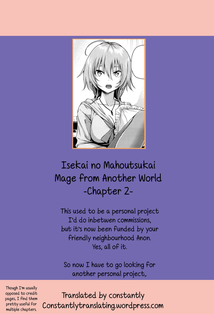 Isekai no Mahoutsukai Ch. 1-4
