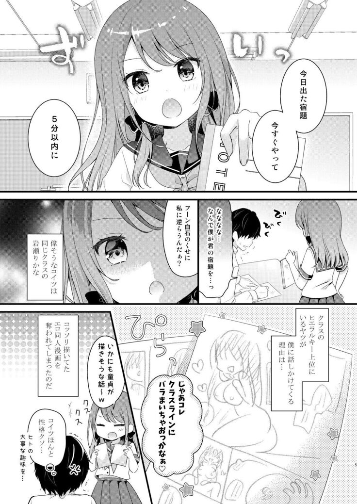 Boku o Ijimeru Shouwaru Onna ni Saimin Douga de Shikaeshi Shite Mita