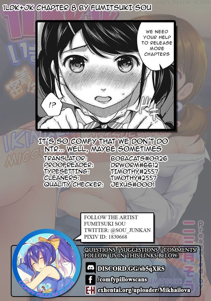 1LDK+JK Ikinari Doukyo? Micchaku!? Hatsu Ecchi!!? Ch. 1-22