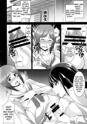 Okaa-san Watashi-tachi Ochinchin Haechatta. | Mom... We Grew a Penis! Page #8