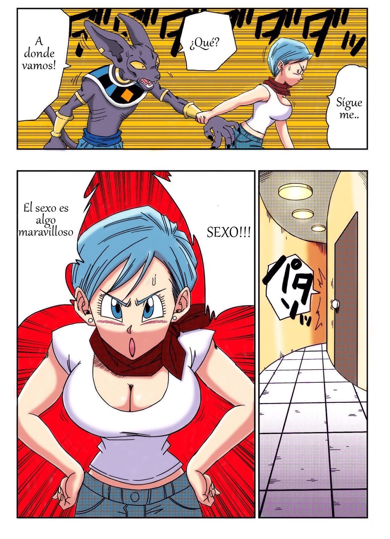 Bulma ga Chikyuu o Sukuu! - Spanish - Dragon Ball Super Hentai