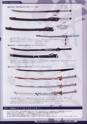 Kizuna Kirameku Koi Iroha KATANA ART BOOK