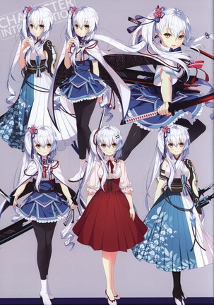 Kizuna Kirameku Koi Iroha KATANA ART BOOK