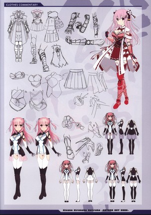 Kizuna Kirameku Koi Iroha KATANA ART BOOK - Page 18