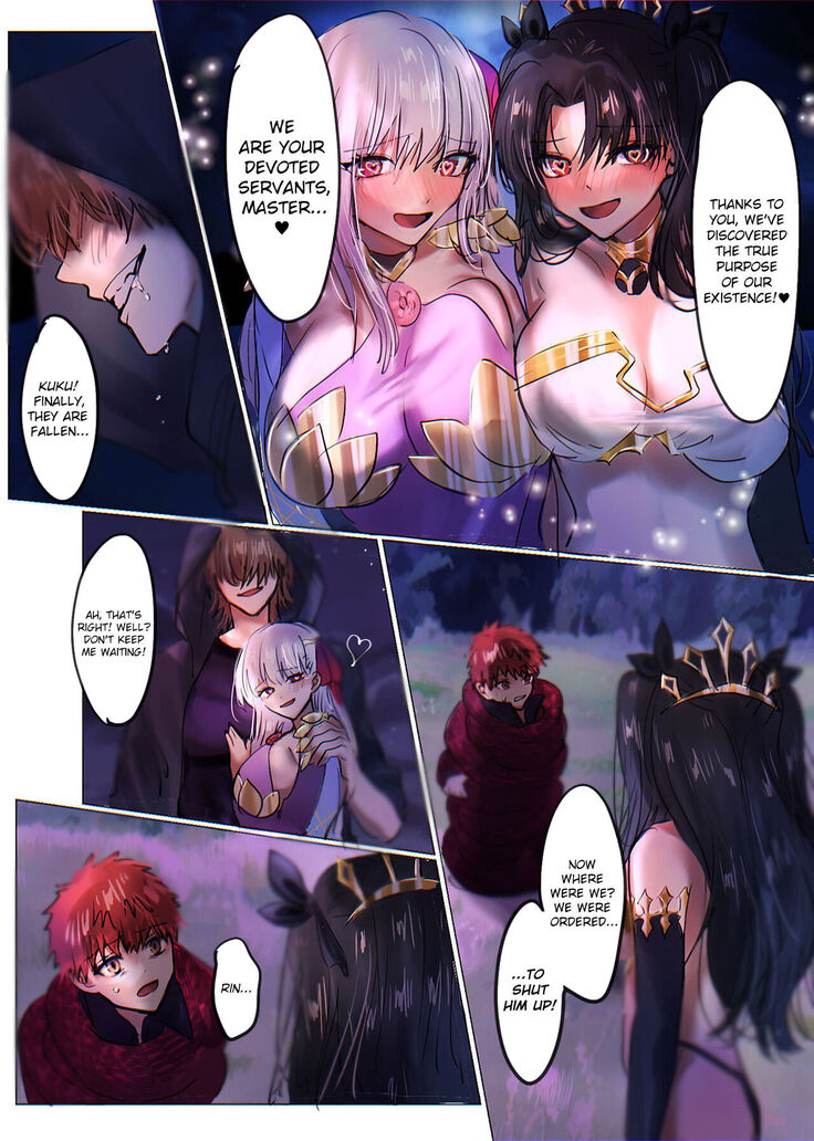 [Hyoui Lover (Minor)] Fate/rewrite ~Rin to Sakura ga Servant-ka Sennou Sareru Hon~ | ~Rin and Sakura Brainwashing Book~ (Fate/Grand Order) [English] {defski}