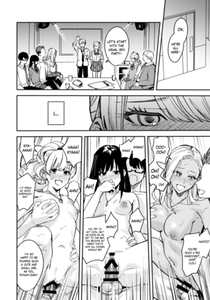 Shuudan Jotaika Gyaru, Ochiru | Mass-Gender Bended Gyarus, Fall into Depravity Page #29