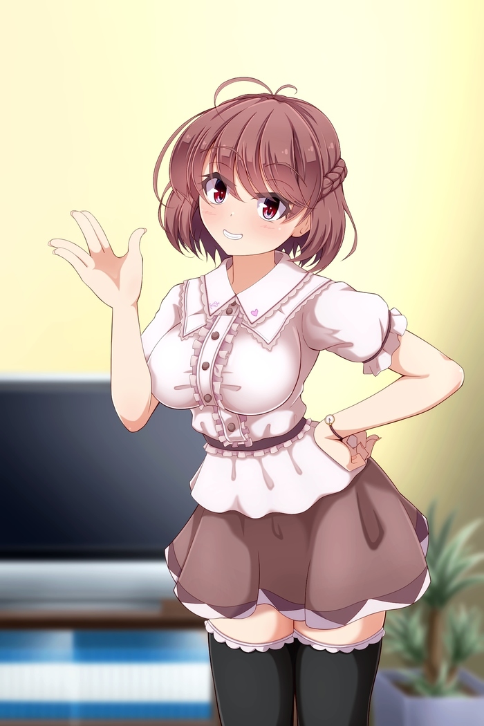 Imouto to Anime Chara ni Onanie o Mite Morau CG Shuu