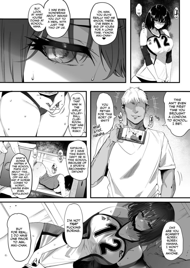 Koushinchou Volley-bu no Seisokei Kanojo ga Senpai no Mono ni Natte Shimau Ichibushijuu | The Tall, Innocent-looking Volleyball Player Girlfriend Becomes Senpai's