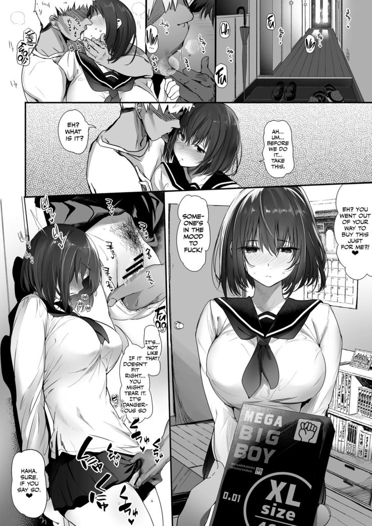 Koushinchou Volley-bu no Seisokei Kanojo ga Senpai no Mono ni Natte Shimau Ichibushijuu | The Tall, Innocent-looking Volleyball Player Girlfriend Becomes Senpai's